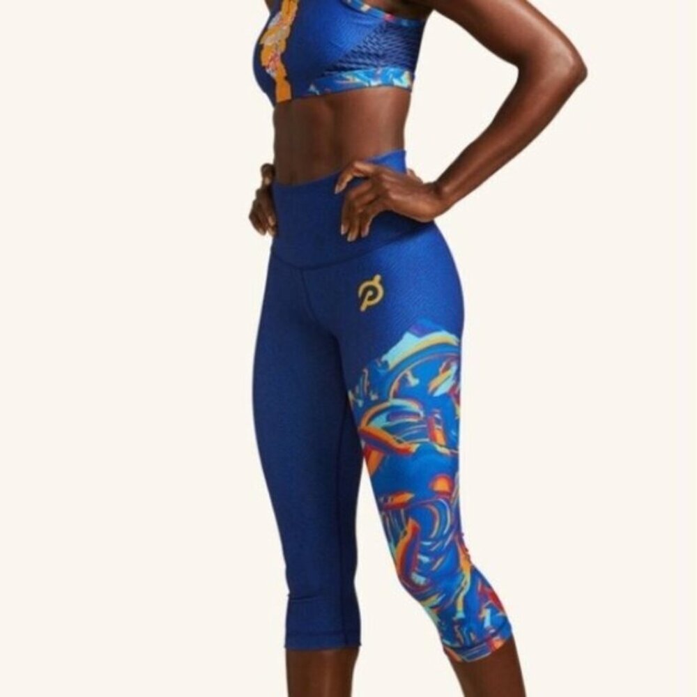 Peloton × Temi Coker High Waist Capri Leggings • NWT • Limited Edition • Size S